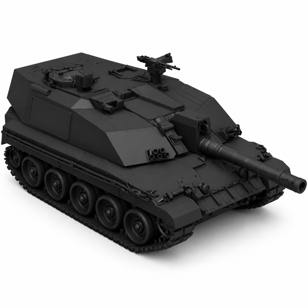 SSMODEL 1/350 Challenger 2 Tank Resin Model Kit TSS3500536