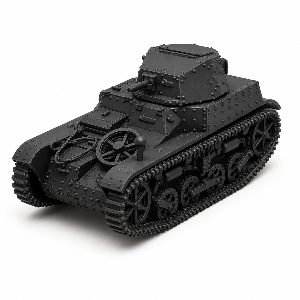 SSMODEL 1/160 Renault AMR-33 Renault VM France Tank Resin Model Kit TSS1600920 — scale model kit