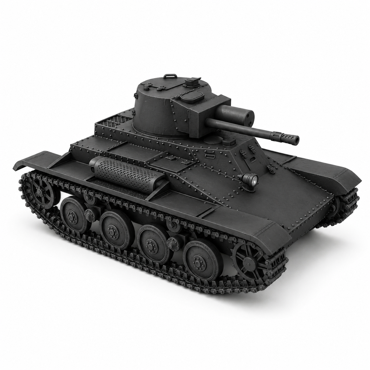 SSMODEL 1/144 4TP Historic Light AFV Armored Vehicle Scale Model Kit TSS1440318