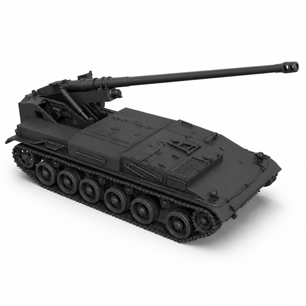 SSMODEL 1/350 VK 2.05 Hyazinthe 2S5 Giatsint-S German Resin Model Kit TSS3500423
