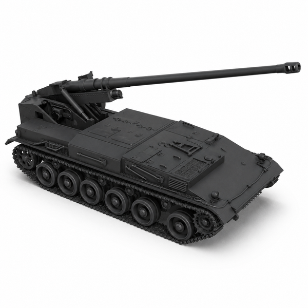 SSMODEL 1/350 VK 2.05 Hyazinthe 2S5 Giatsint-S German Resin Model Kit TSS3500423