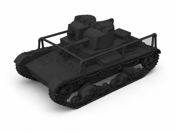 SSMODEL 1/350 T-26 mod. 1931 with radio tank Resin Model Kit TSS3500059
