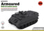 SSMODEL 1/350 M106 US mobile mortar Tank Resin MODEL KIT TSS3500236