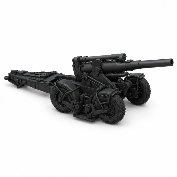 SSMODEL 1/700 203mm B-4M Howitzer Resin Model Kit TSS7000431