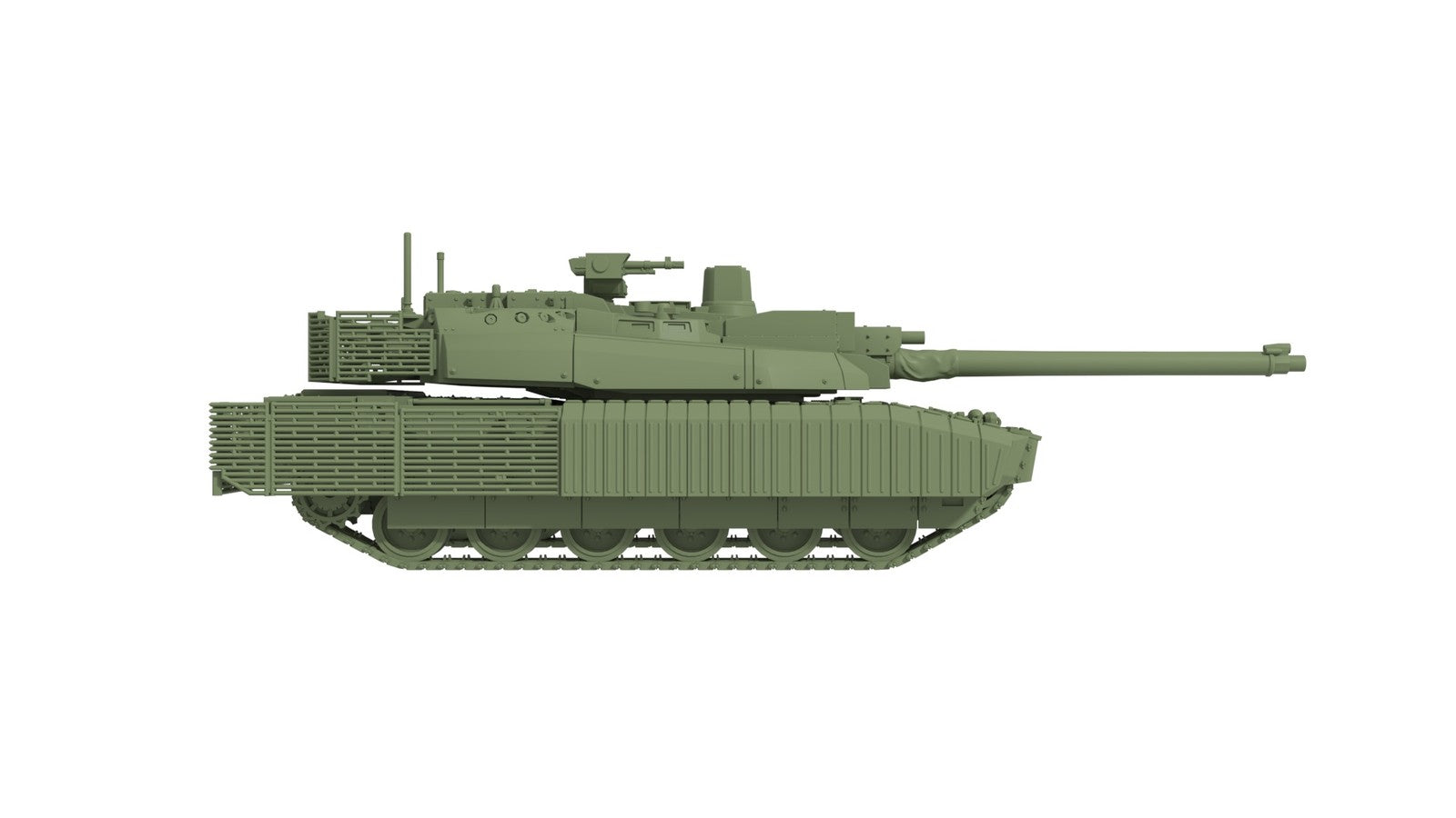SSMODEL 1/350 Leclerc XLR French MBT Tank Resin Model Kit TSS3500351 — detail view 5
