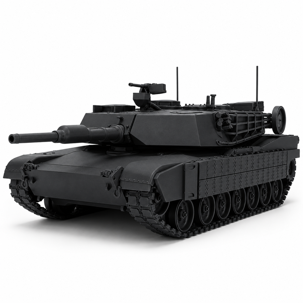SSMODEL 1/56 M1A1 Abrams US Tank Resin Model Kit TSS0560712