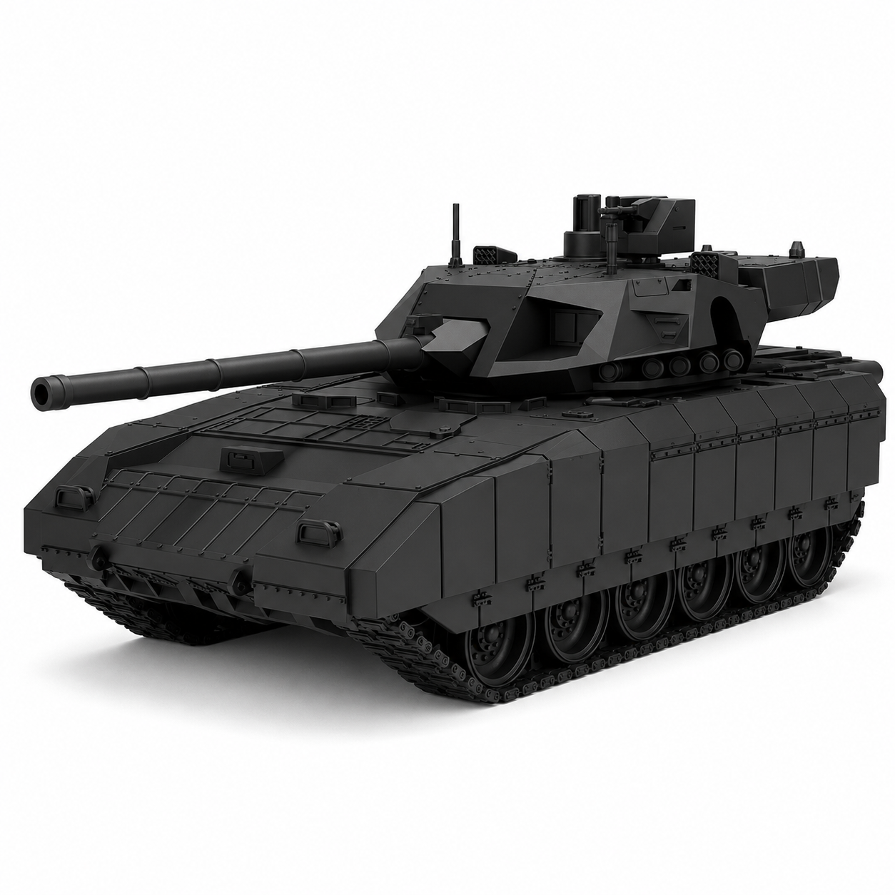 SSMODEL 1/200 T14 Armata russia Tank Resin Model Kit TSS2000727 — scale model kit