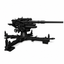 SSMODEL 1/56 Anti-Aircraft 8.8cm FlaK 37 on cross Resin MODEL KIT TSS0561451