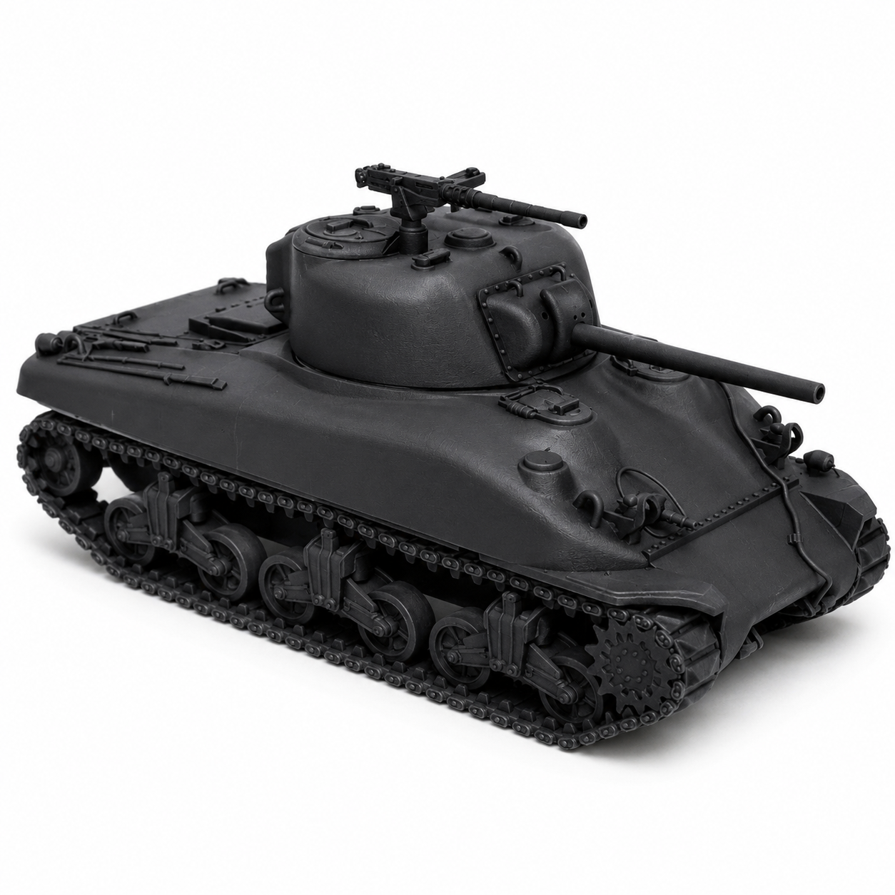 SSMODEL 1/700 M4A1 Sherman Middle US Medium Tank Resin MODEL KIT TSS7000204 — detail view 2