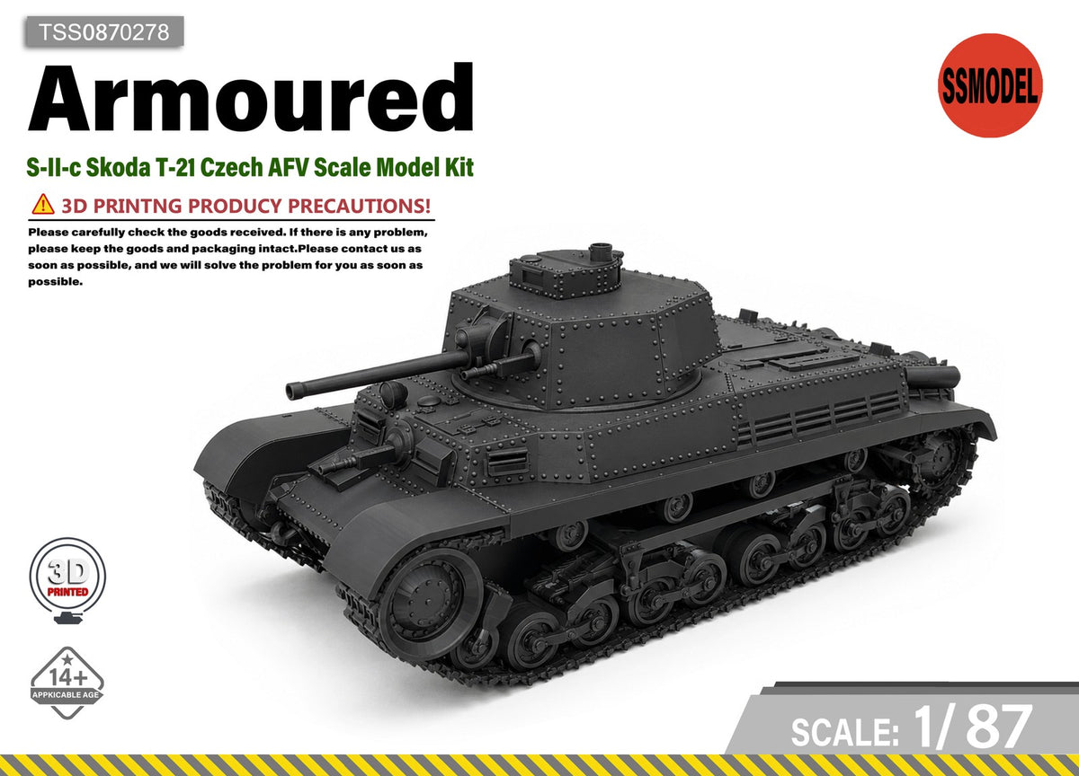 SSMODEL 1/87 S-II-c T-21 tank Resin Model Kit TSS0870278