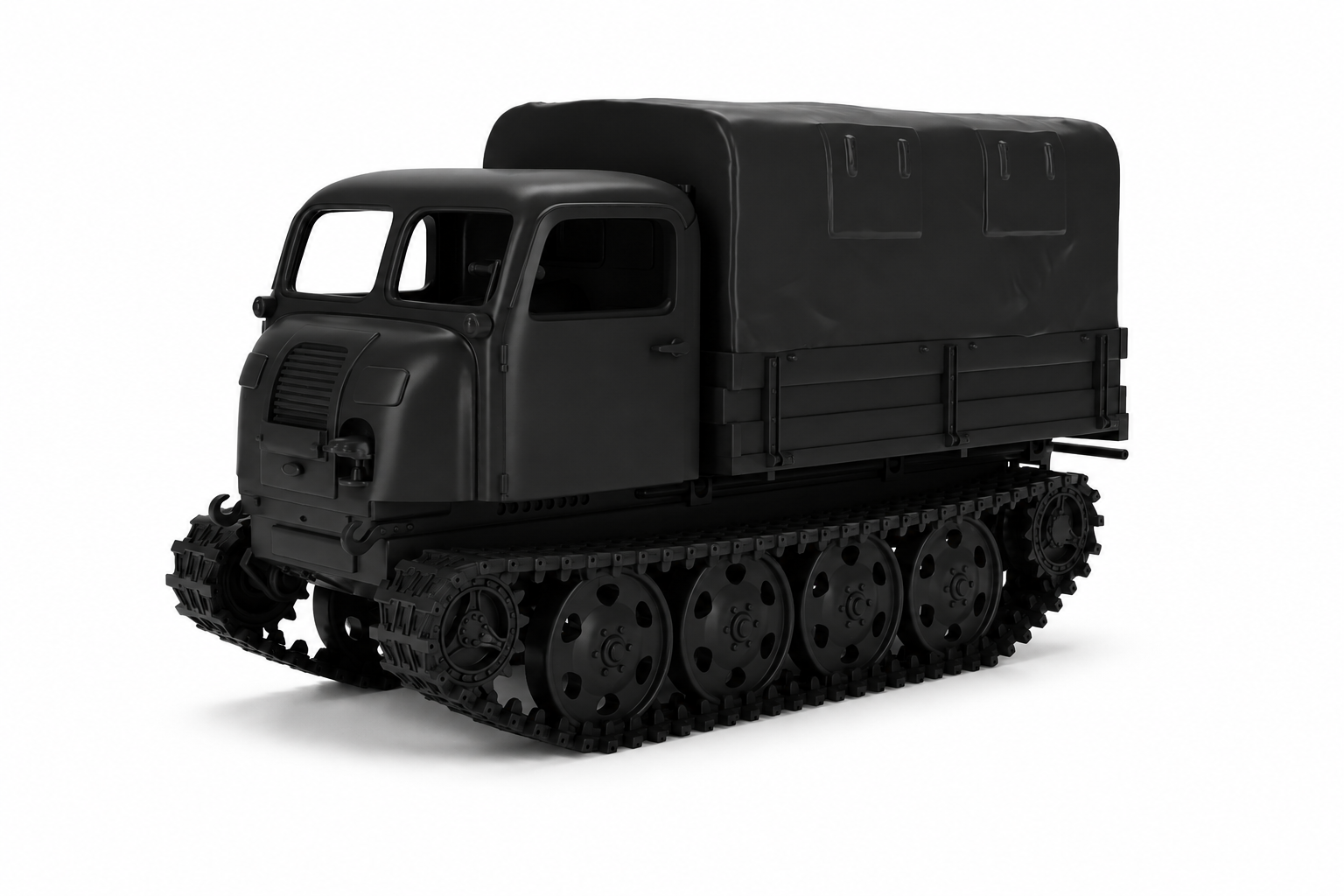 SSMODEL 1/144 Raupenschlepper Ost RSO Germany Resin MODEL KIT TSS1441425 — scale model kit