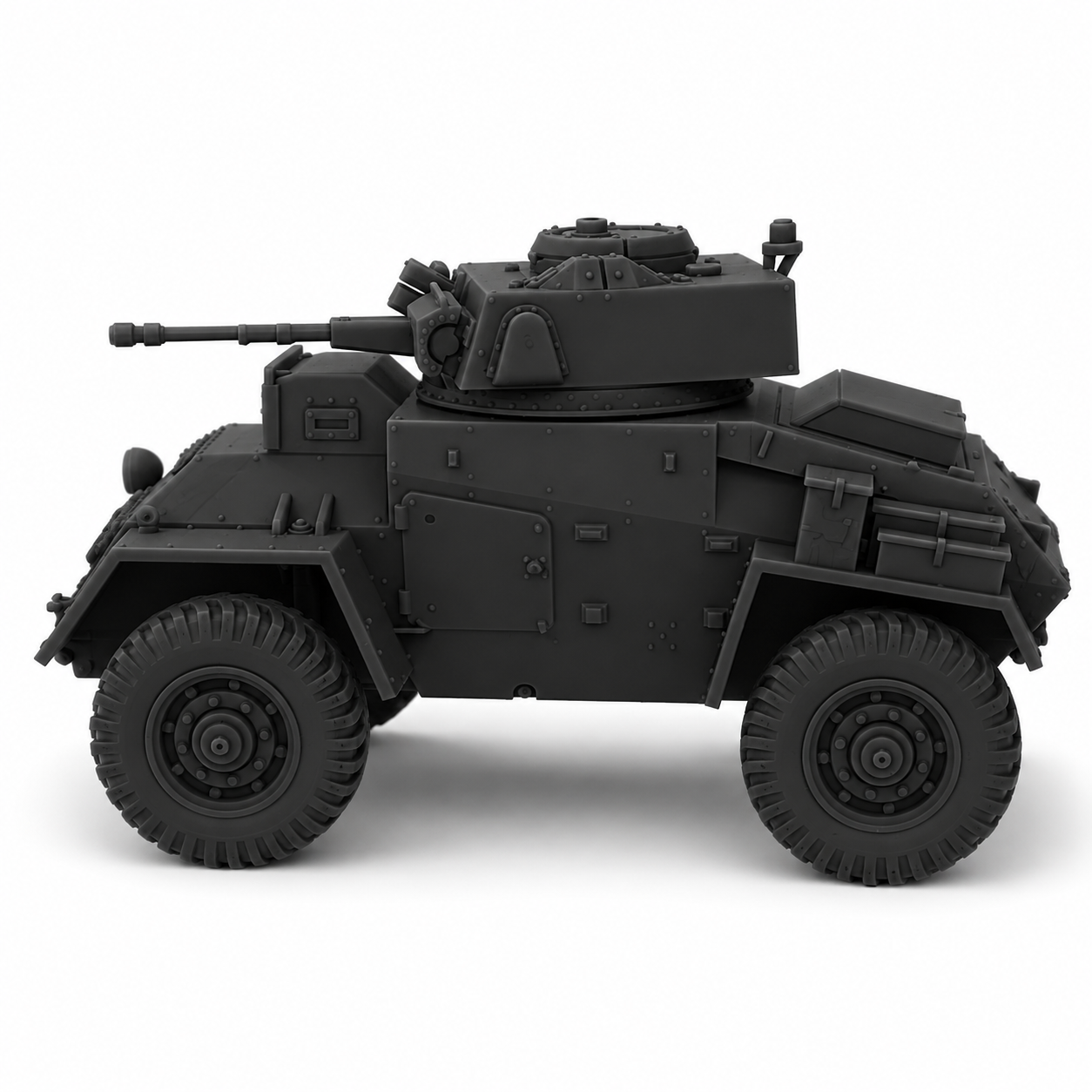 SSMODEL 1/56 Armoured Car Guy Mk.1 Mk.1A UK WW2 Resin Model Kit TSS0560766 — scale model kit