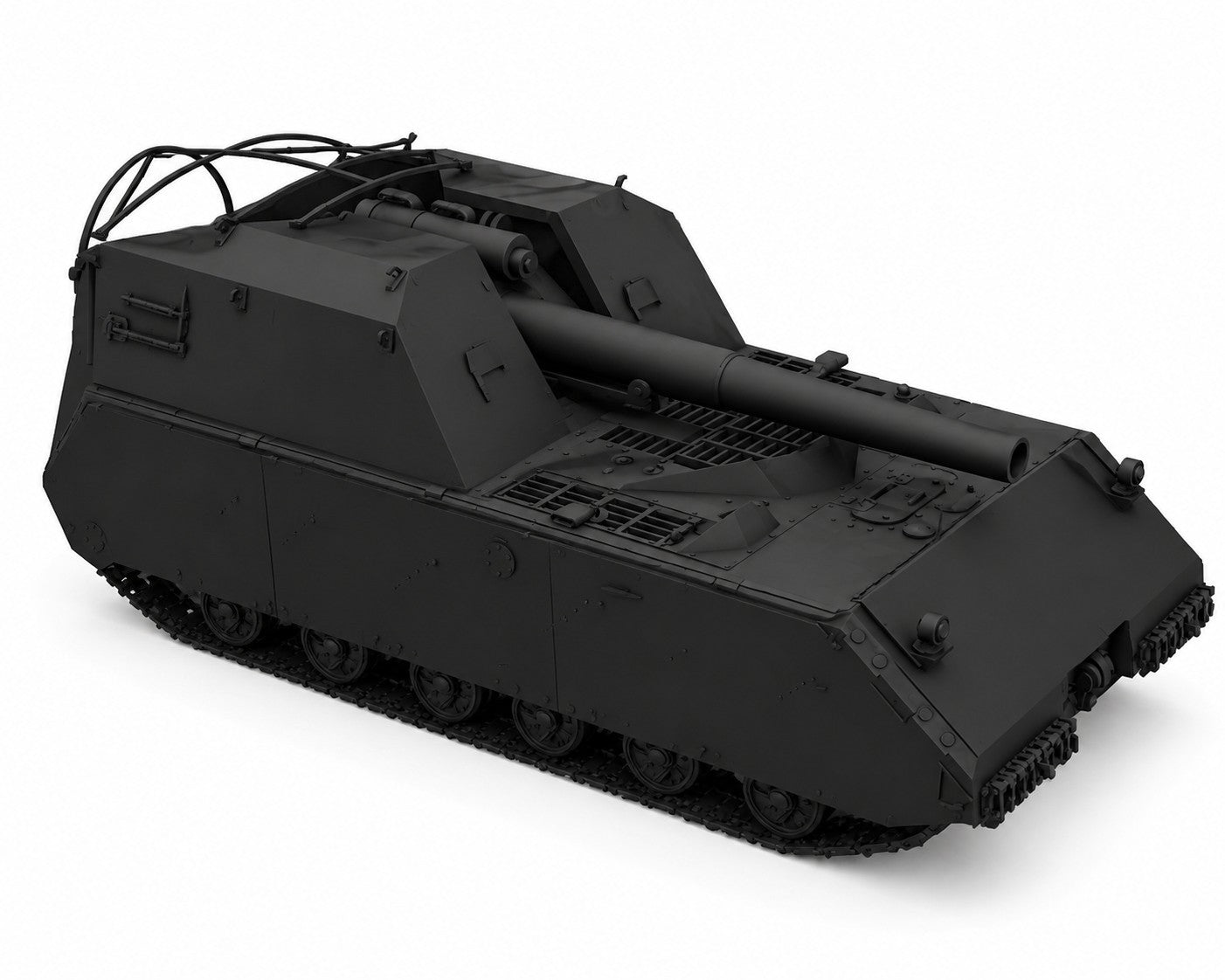 SSMODEL 1/350 G.W. Maus Tank Resin Model Kit TSS3500348 — detail view 2