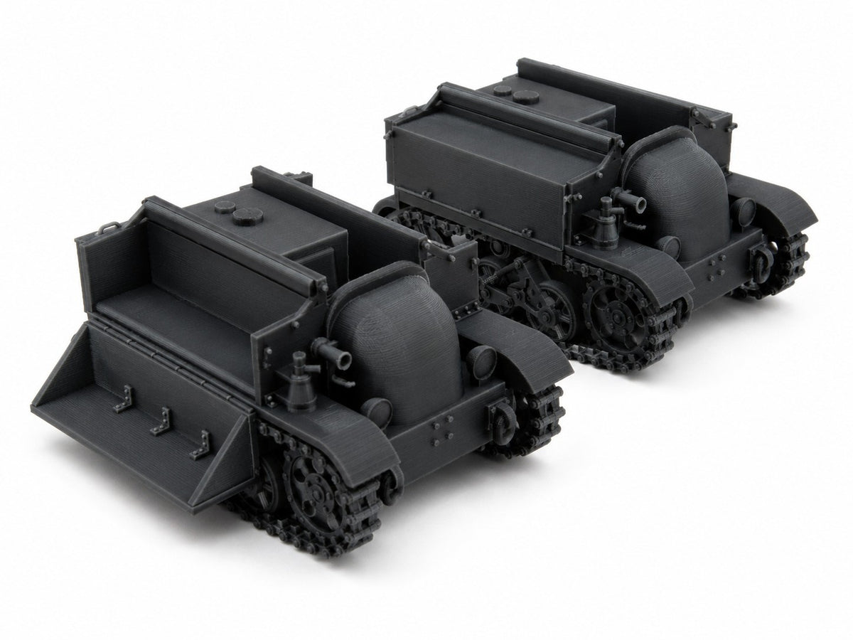 SSMODEL 1/56 Soviet Vanguard Artillery Tractor Tank Resin Model Kit TSS0560016 — detail view 2