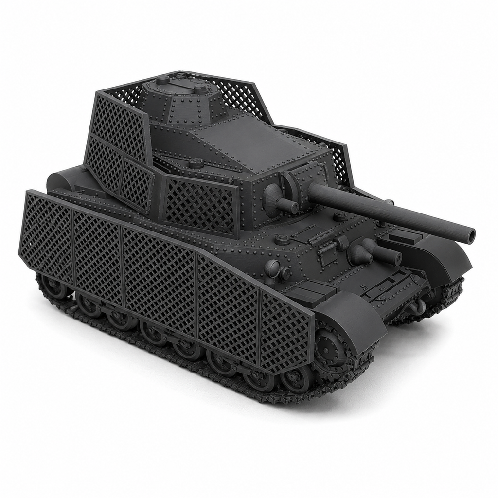 SSMODEL 1/350 43M Turan III tank Resin Model Kit TSS3500193