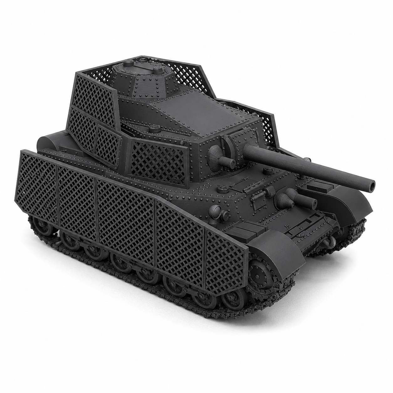 SSMODEL 1/350 43M Turan III tank Resin Model Kit TSS3500193 — detail view 2