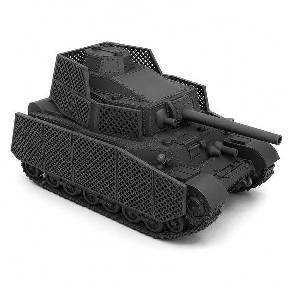 SSMODEL 1/350 43M Turan III tank Resin Model Kit TSS3500193