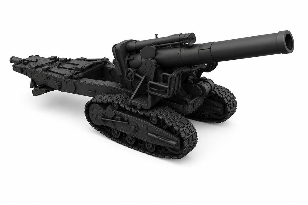 SSMODEL 1/350 280mm M1939 Br-5 Heavy Mortar Tank Resin MODEL KIT TSS3500010