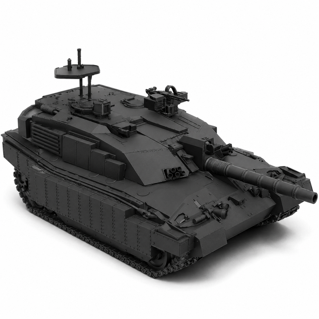 SSMODEL 1/350 Challenger 2 TES British modern MBT Resin Model Kit TSS3500455