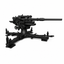 SSMODEL 1/200 Anti-Aircraft 8.8cm FlaK 37 on cross Resin MODEL KIT TSS2001408