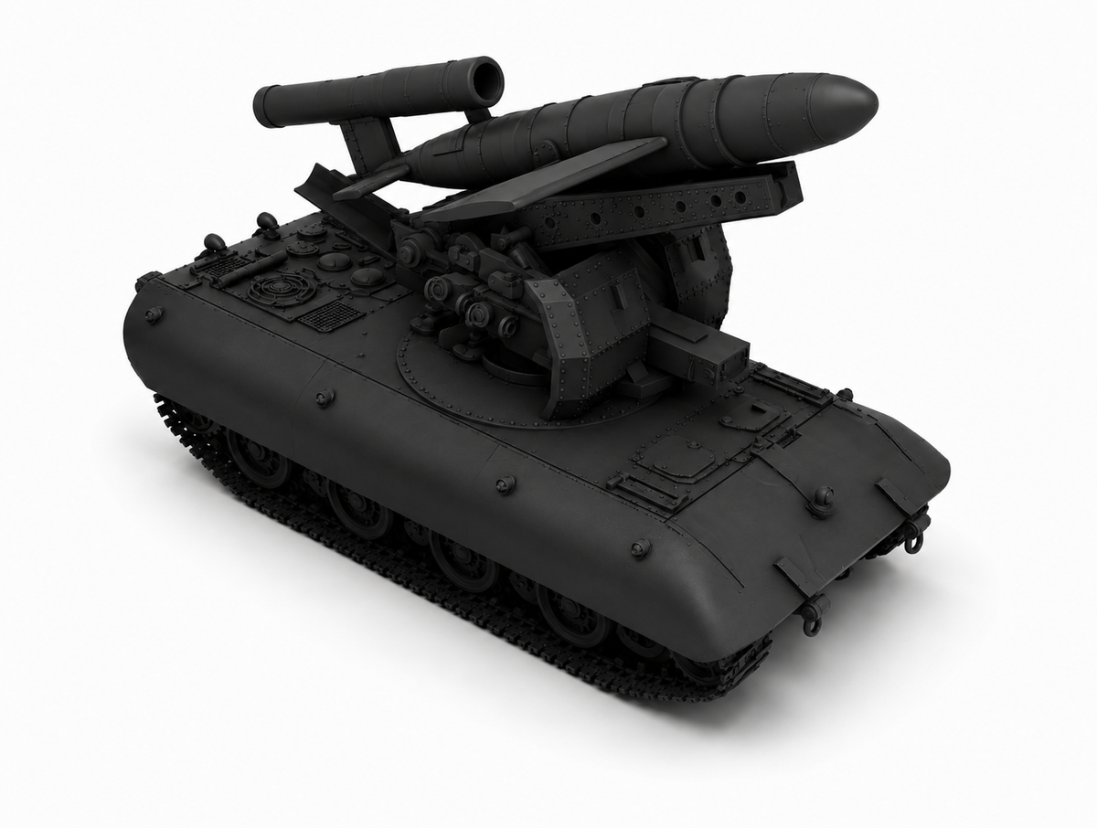 SSMODEL 1/144 Rheintochter E-100 What-If Concept Mini AFV Display Kit TSS1440336