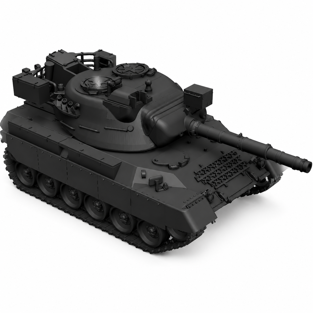 SSMODEL 1/144 Leopard 1A5 BE Belgian coldwar MBT Resin Model Kit TSS1440539