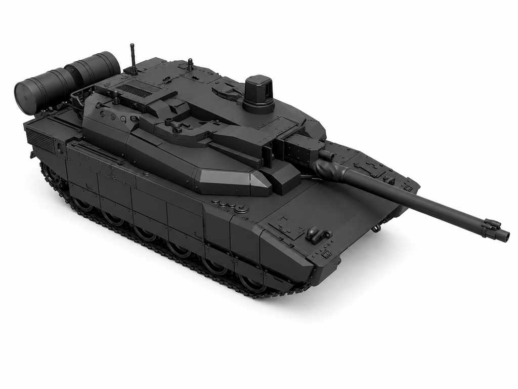 SSMODEL 1/350 Leclerc Series XXI French MBT Tank Resin Model Kit TSS3500352
