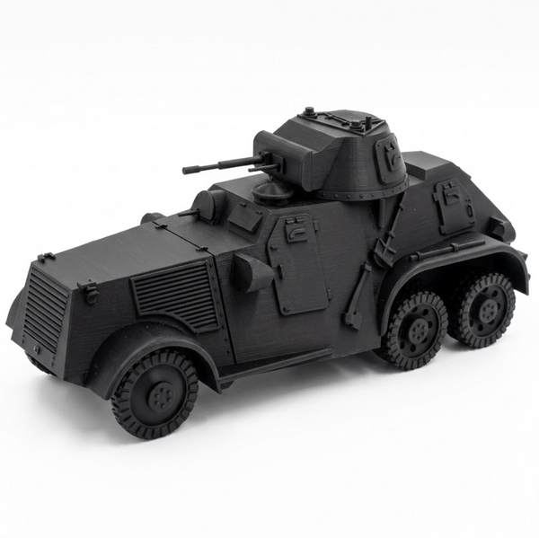 SSMODEL 1/100 WWII L-180 Pansarbil m/41 Armored Car Resin Model Kit TSS1001275