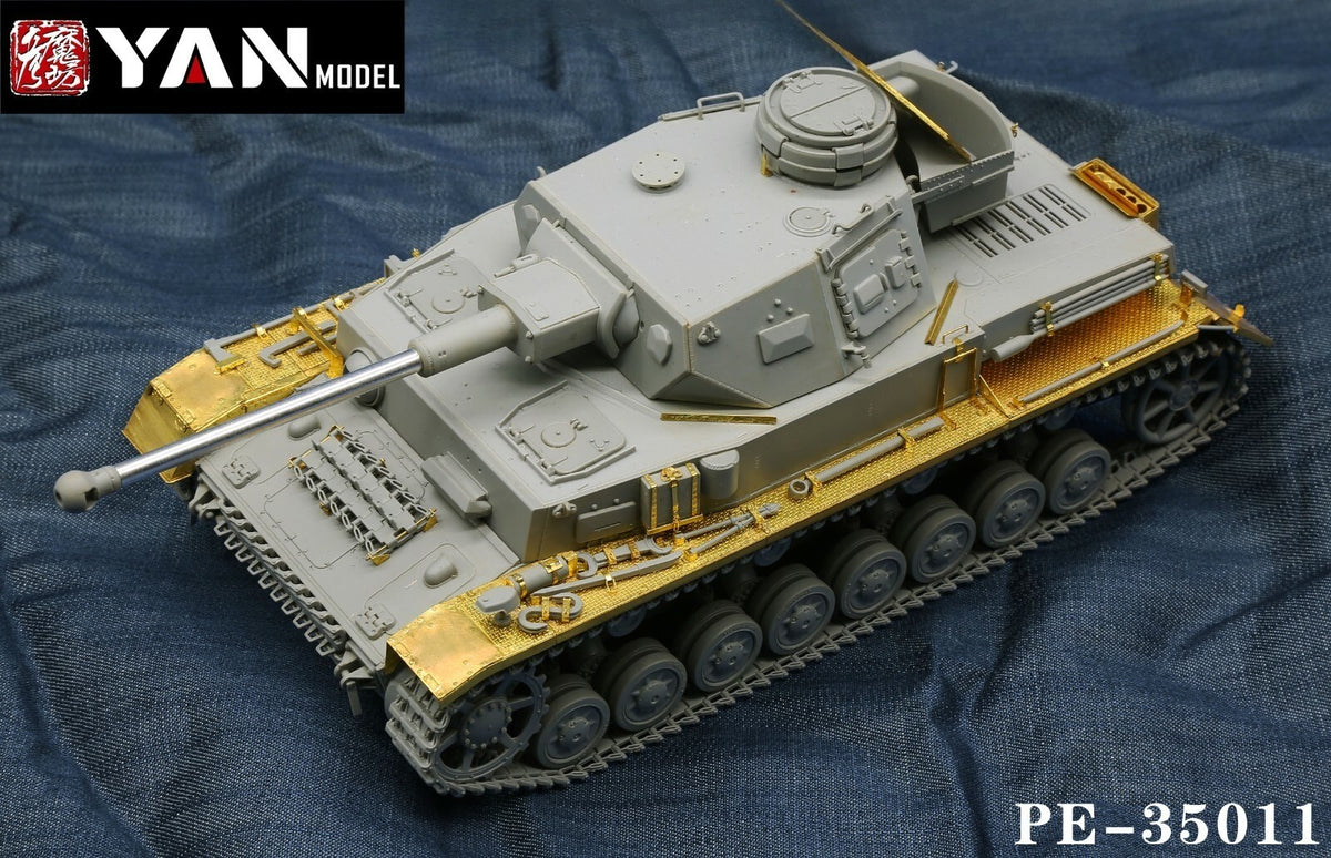 Yan Model PE-35011 1/35 Pz.Kpfw.IV Ausf.F2, G Detail Up Set for Border BT-004