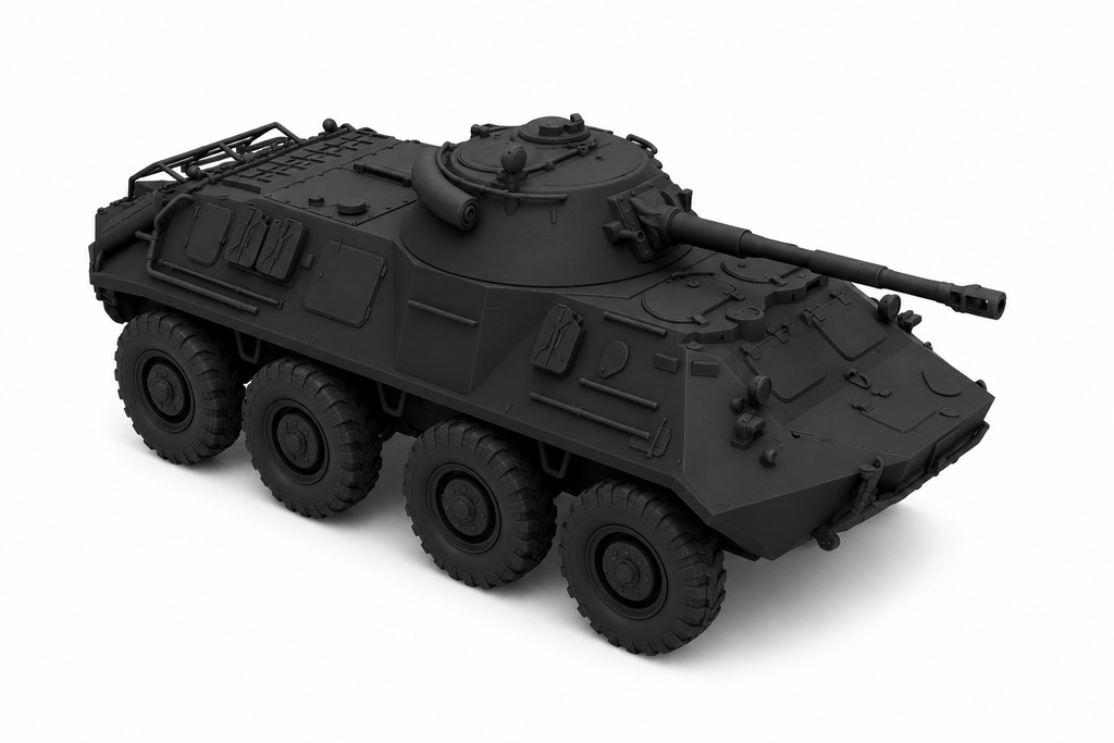 SSMODEL 1/700 KT-76 Soviet Cold War Light Tank Resin Model Kit TSS7000395