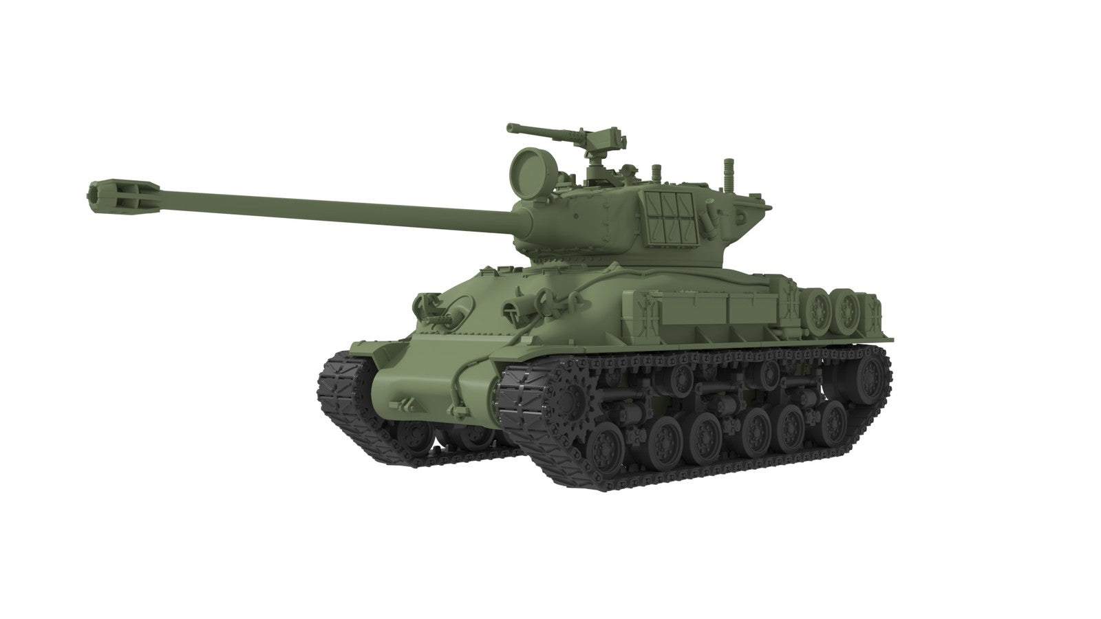 SSMODEL 1/350 M51 Sherman Medium Tank Resin MODEL KIT TSS3500240 — detail view 3