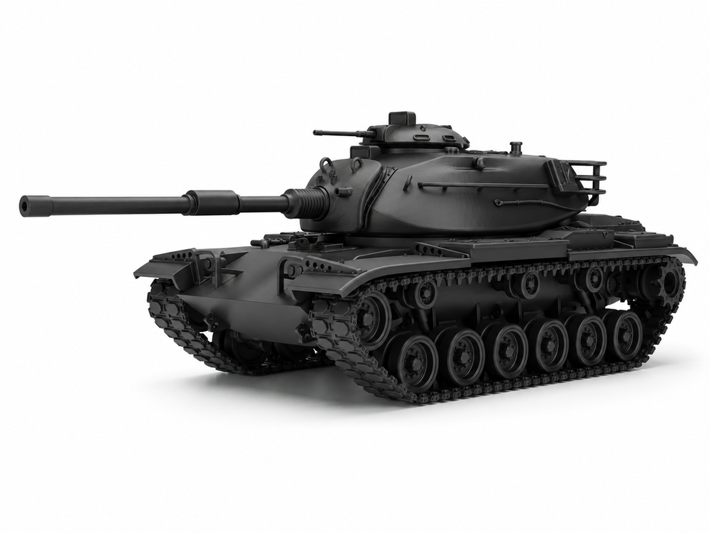 SSMODEL 1/56 M60A3 Patton US Tank Resin Model Kit TSS0560716