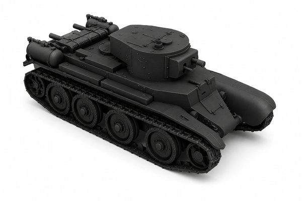 SSMODEL 1/700 KhBT-7 Soviet fictional tank resin model kit TSS7000525