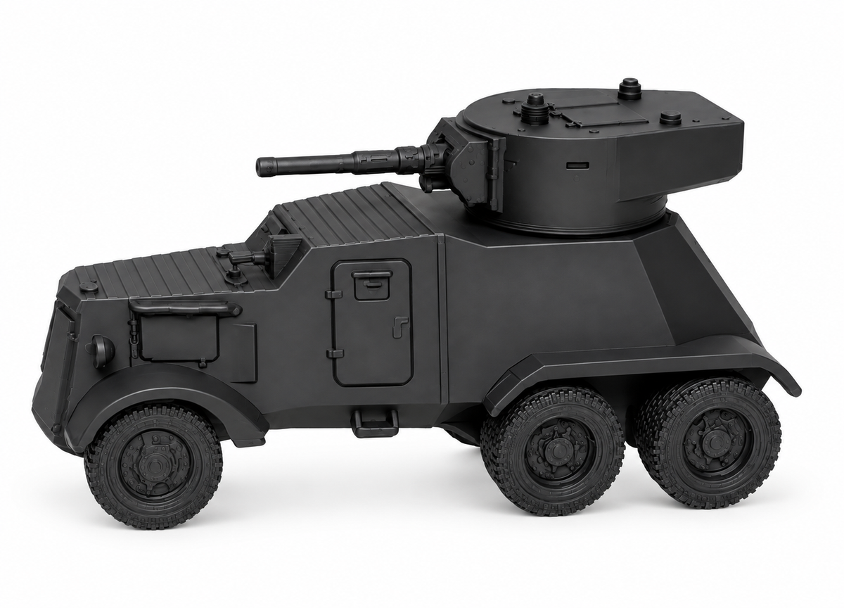SSMODEL 1/32 1/35 1/48 1/64 Armoured vehicle AAC-1937  Tank  MODEL KIT TSS0629 — detail view 4
