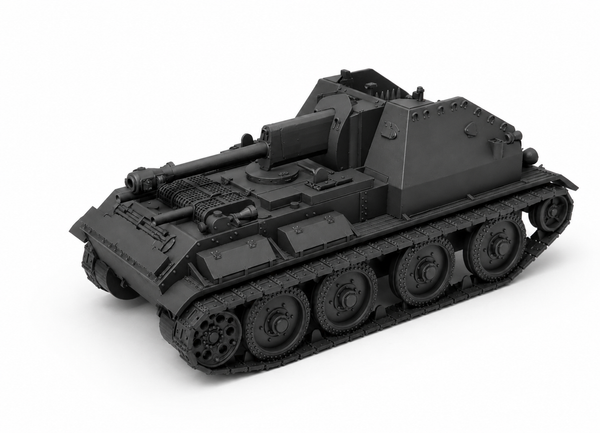 SSMODEL 1/350 SU-7 Strelets Soviet self-propelled gun Resin Model Kit TSS3500098