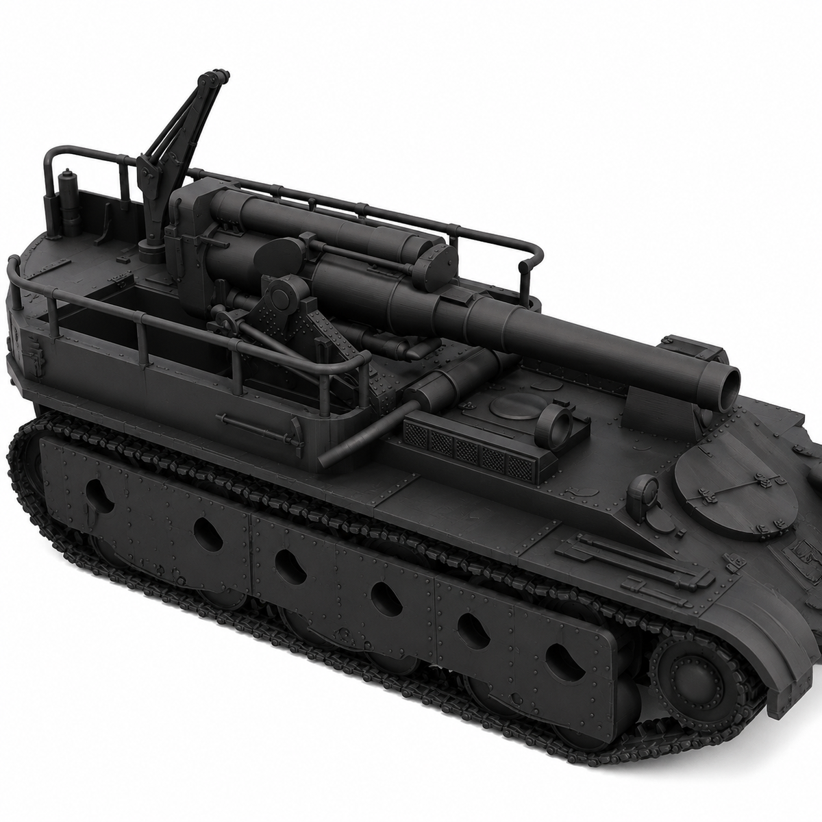 SSMODEL 1/64 SU-14-1 Tank Resin MODEL KIT TSS0640519 — detail view 2