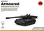 SSMODEL 1/56 M110A2 203mm US+Germany, Cold war Tank Resin MODEL KIT TSS0560667