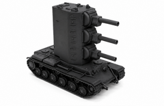 SSMODEL 1/144 KV-2-2-2 Funny Fictional Heavy Armored AFV Model Kit TSS1440107