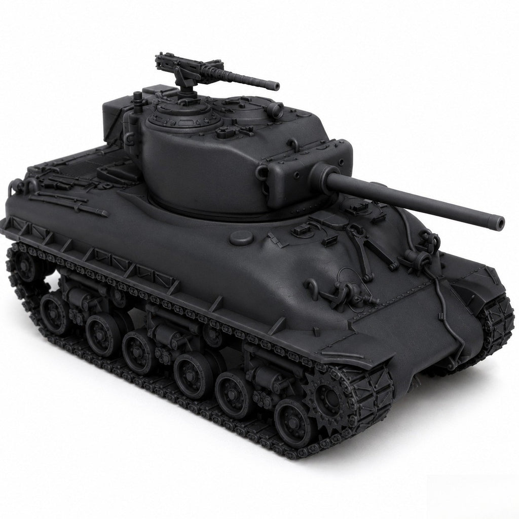 SSMODEL 1/350 M4A1 76W HVSS Sherman US WWII Tank Resin MODEL KIT TSS3500207