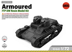 SSMODEL 1/72 7TP DW Resin Model Kit TSS0720316