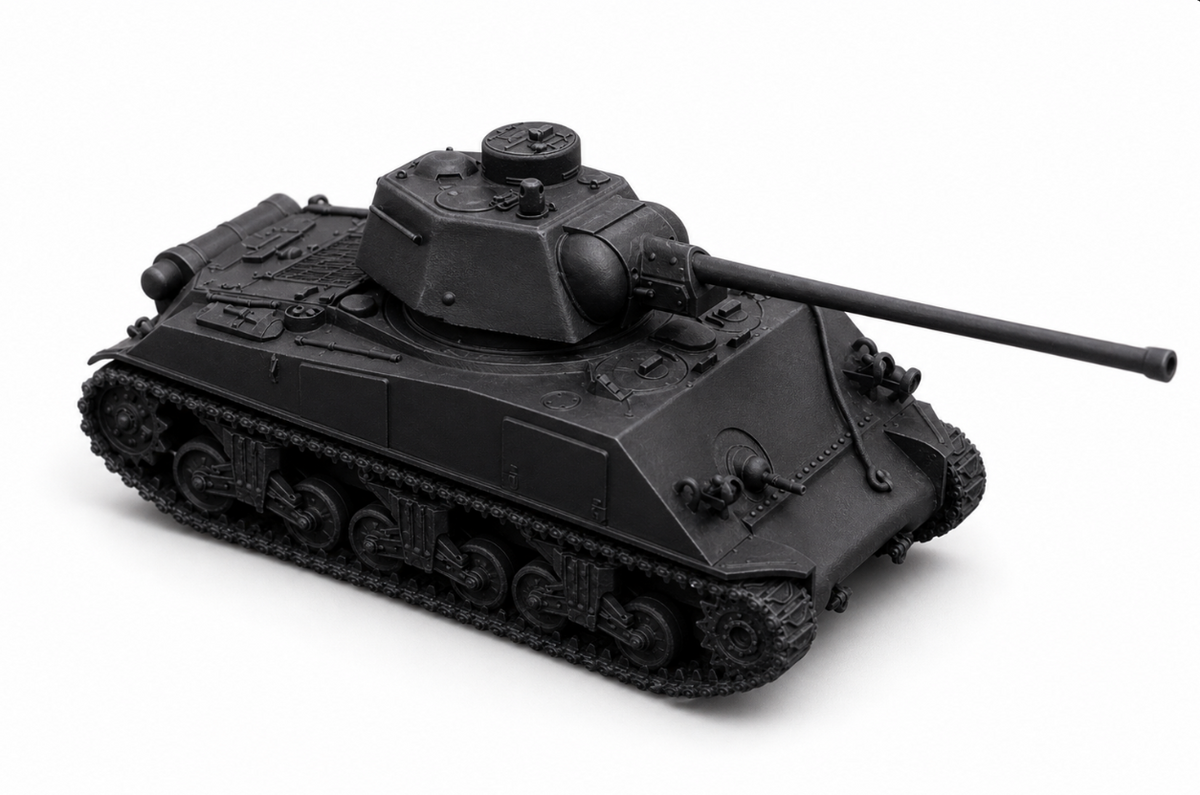 SSMODEL 1/64 M4-85 Soviet Experimental Medium Tank Resin MODEL KIT TSS0640001 — detail view 2