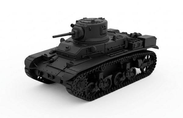 SSMODEL 1/100 WWII UK Matilda II Mk.IV ZiS-5 76mm Resin Model Kit TSS1000894