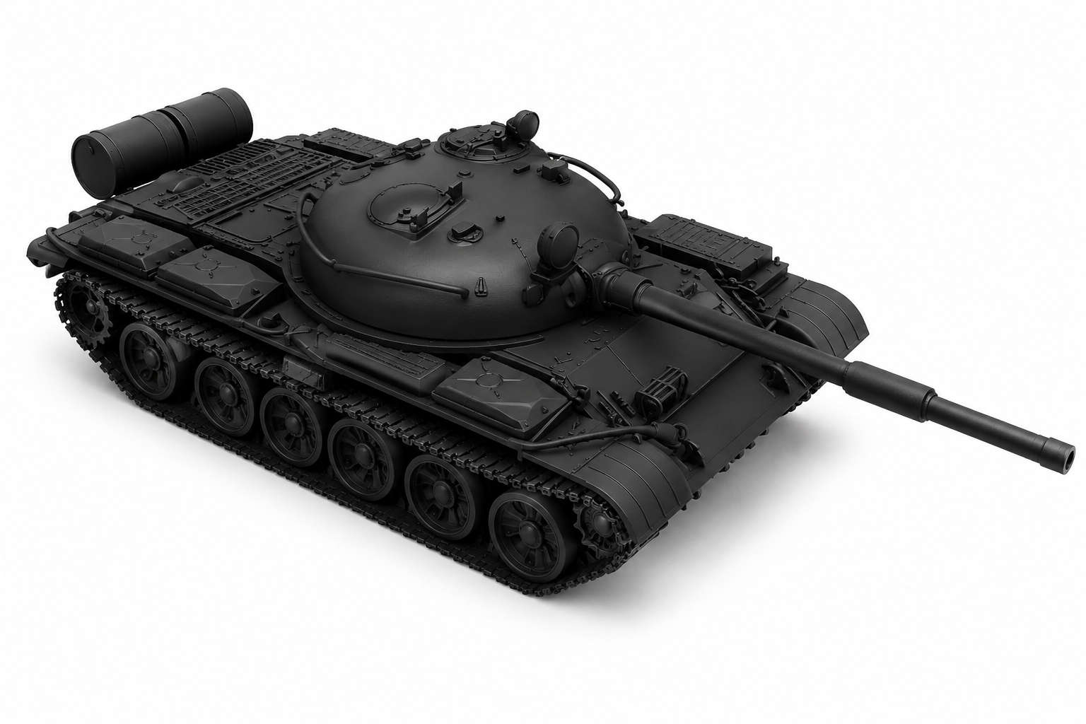SSMODEL 1/350 T-62 tank Resin Model Kit TSS3500417 — detail view 2