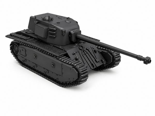 SSMODEL 1/350 ARL 44 French Postwar Heavy Tank Resin Model Kit TSS3500372
