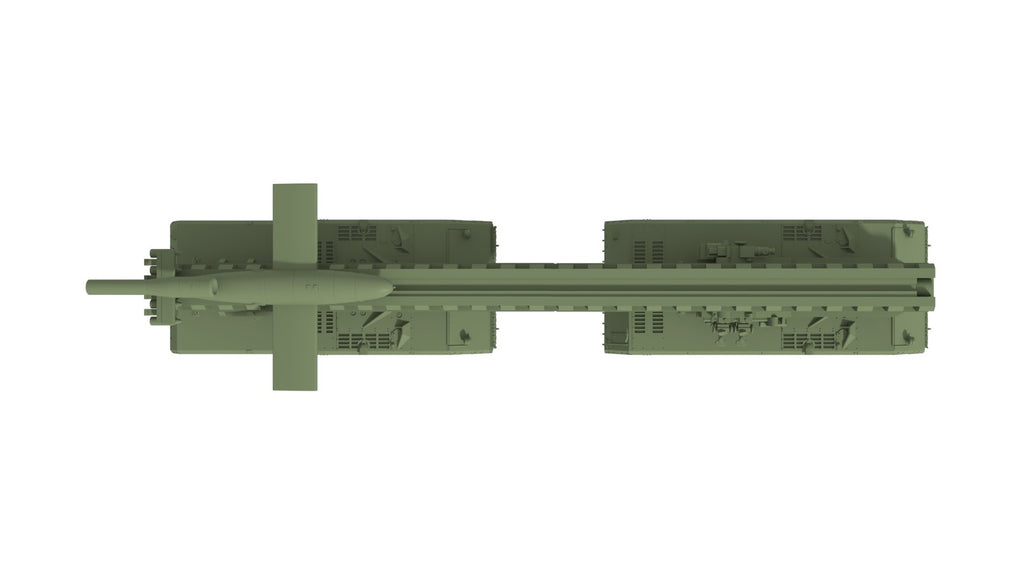 SSMODEL 1/350 V-1 V-1 auf Maus Ausf.B German missile resin model kit TSS3500338