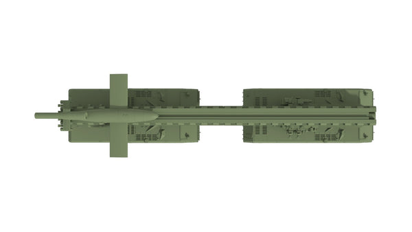 SSMODEL 1/350 V-1 V-1 auf Maus Ausf.B German missile resin model kit TSS3500338
