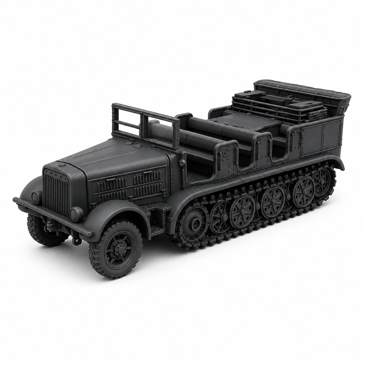SSMODEL 1/144 Breda 61 Artillery Tractor Italy Resin MODEL KIT TSS1441471 — scale model kit