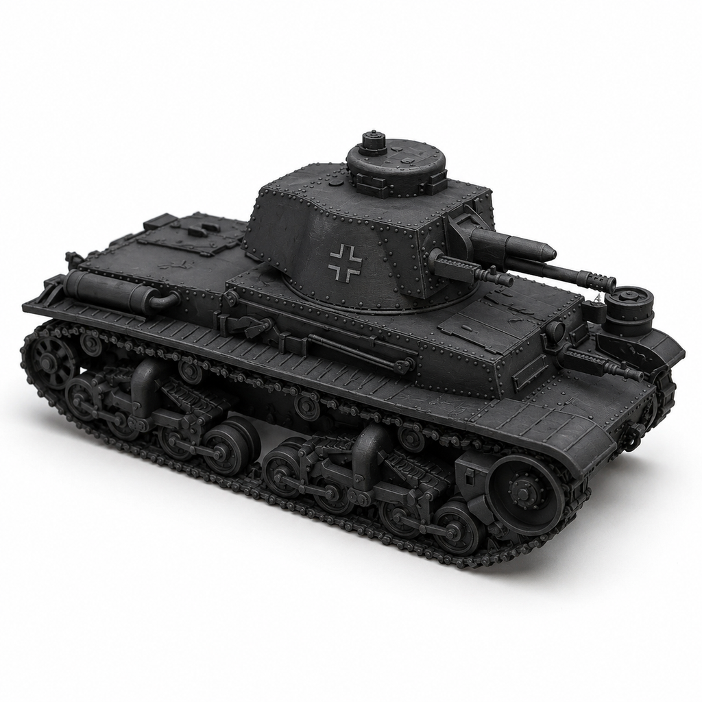 SSMODEL 1/144 Panzerkampfwagen 35(t) tank Model Kit TSS1440272