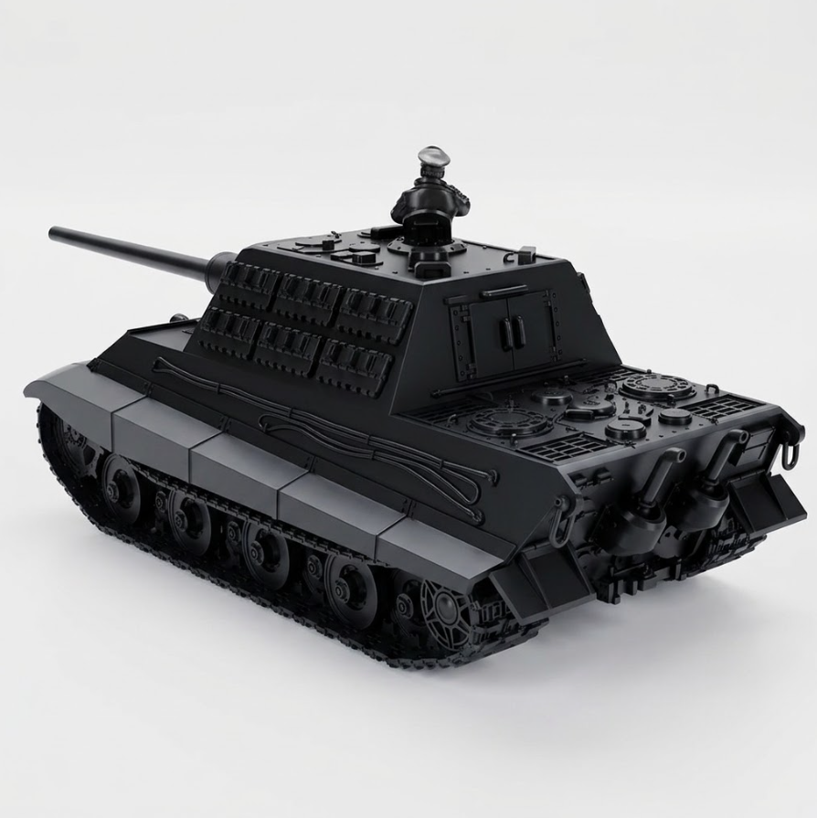 SSMODEL 1/100 WWII German Jagdtiger Late Production Resin Model Kit TSS1001268