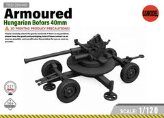SSMODEL 1/100 Hungarian Bofors 40mm Resin MODEL KIT TSS1200445